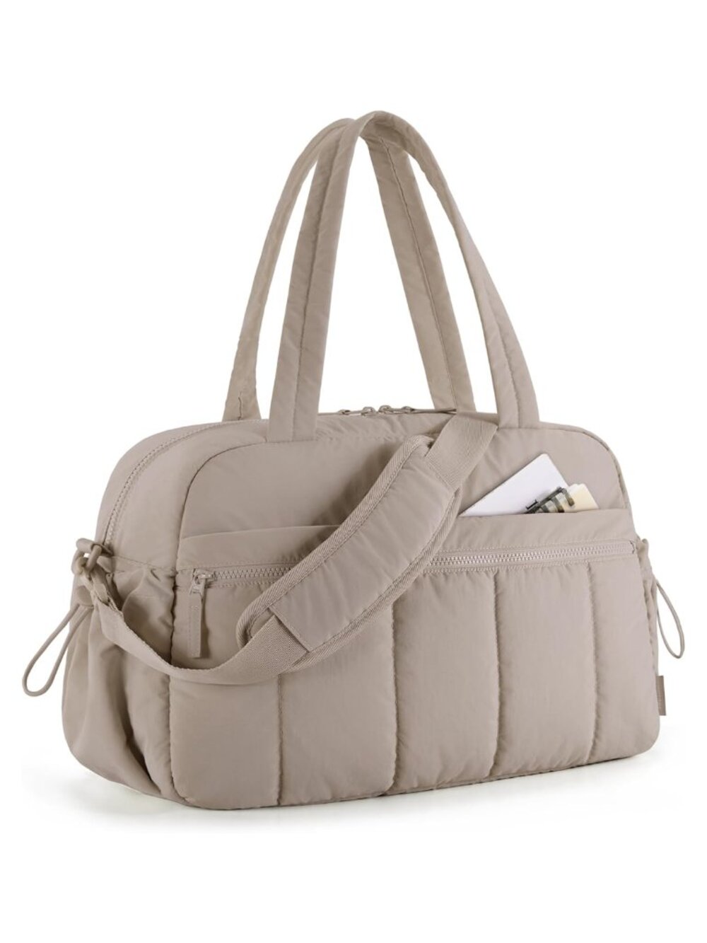 Duffle Bag Travel Gym Weekender Carry On TSA-Free Taslon Water Resistant